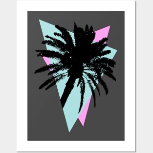 90s Aesthetic Palm Tree Posters and Art